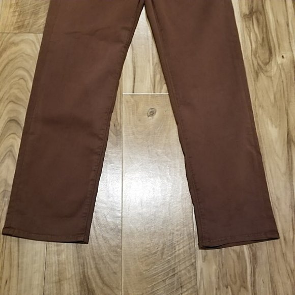 NWT Mother Jeans The Loosey in Touch And Go Brown Beauty Womens Button Fly 31x27 - Picture 7 of 14